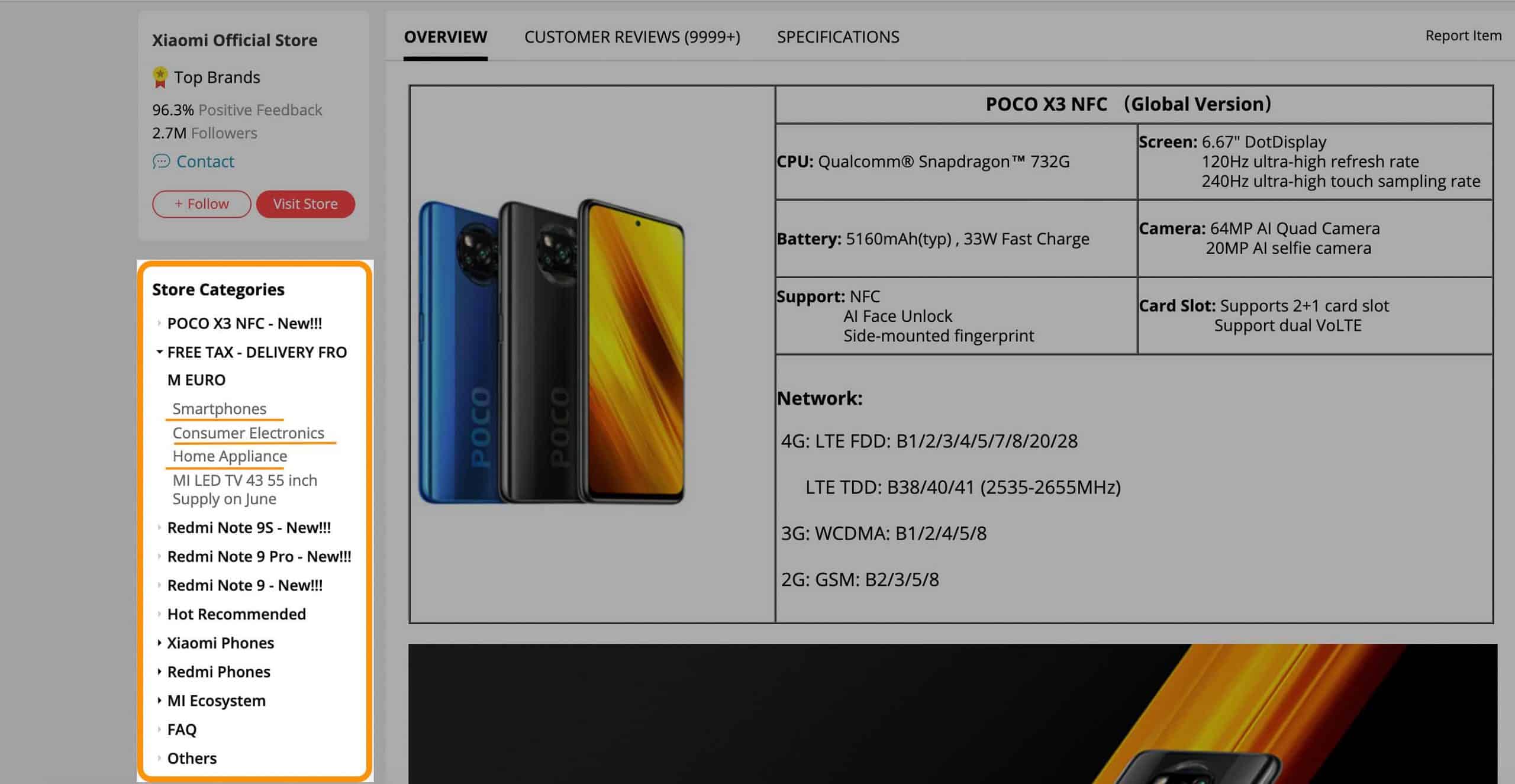 aliexperess categories