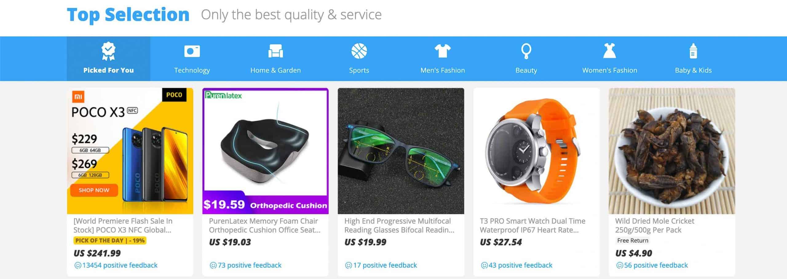 aliexpress top picks