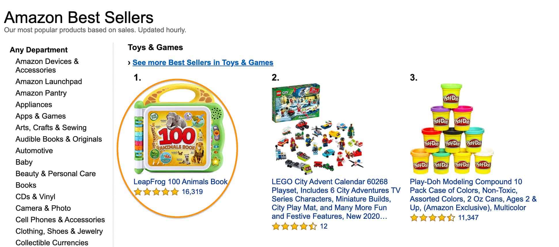 amazon toys bestsellers