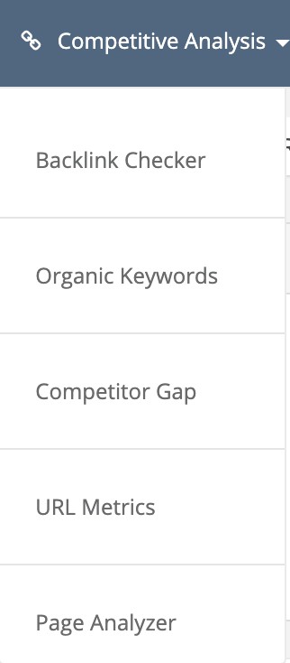 keyword competitive analysis