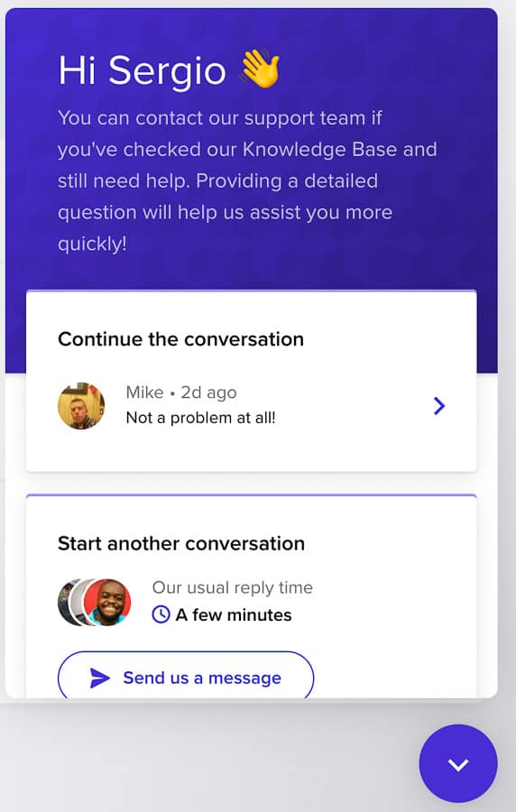kinsta customer support