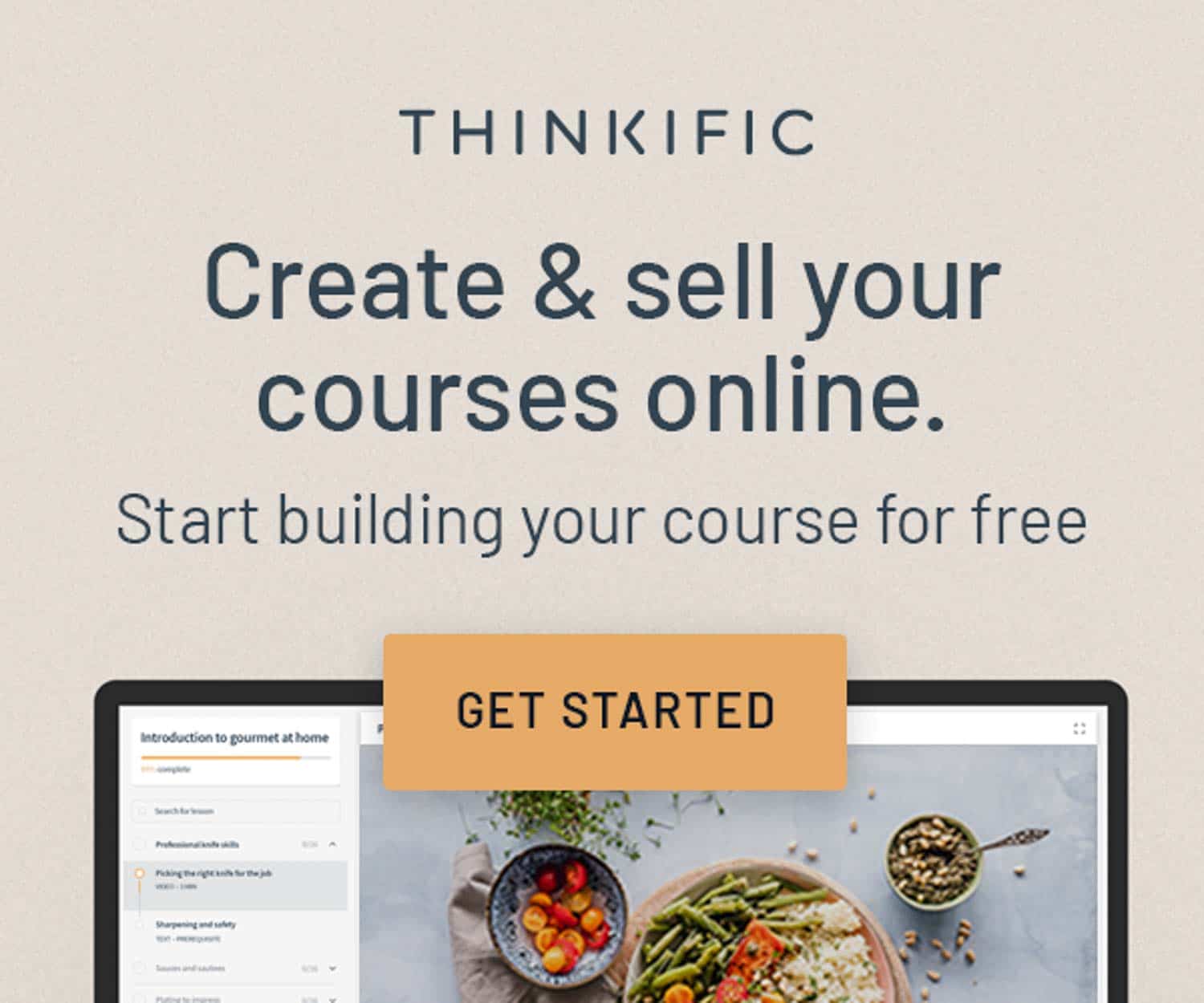 create and sell your courses online banner