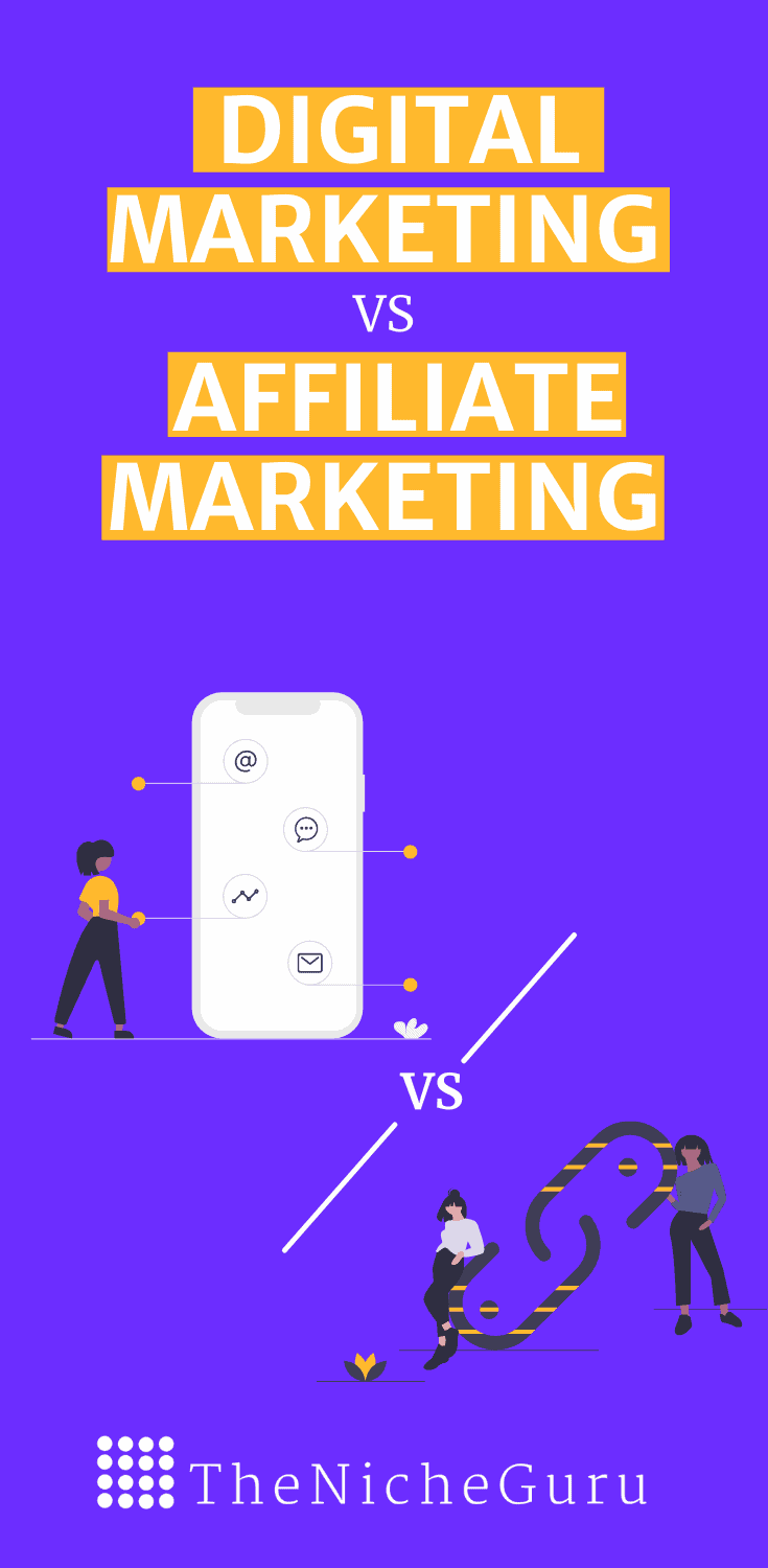 Learn the differences between digital marketing vs affiliate marketing.
Discover which is better for you and start your online business.
#Ditigalmarketing #OnlineMarketing #AffiliateMarketing