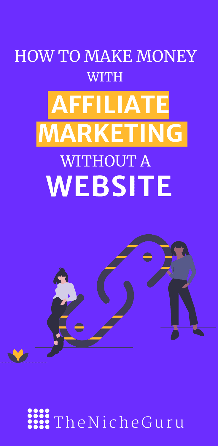 Learn how to make money from affiliate marketing without website with 7 different methods. #AffiliateMarketing #MakingMoneyOnline