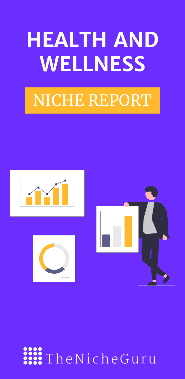 Find out the best sub-niches in the health and wellness niche to create a profitable online business. Includes niche market trends, how to monetise a site, niche ideas and more. #HealthAndWellness #NicheIdeas #NicheResearch