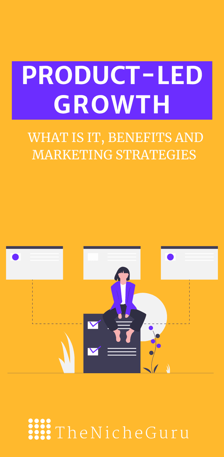 Complete guide to product-led growth to increase your brand awareness and increase your products sales. Includes what is product-led growth, benefits and how to implement it. #marketStrategiy #DigitalMarketing #ProductLedGrowth