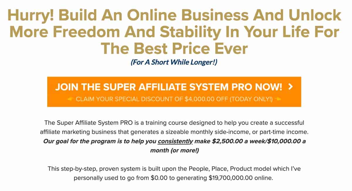 Super Affiliate System