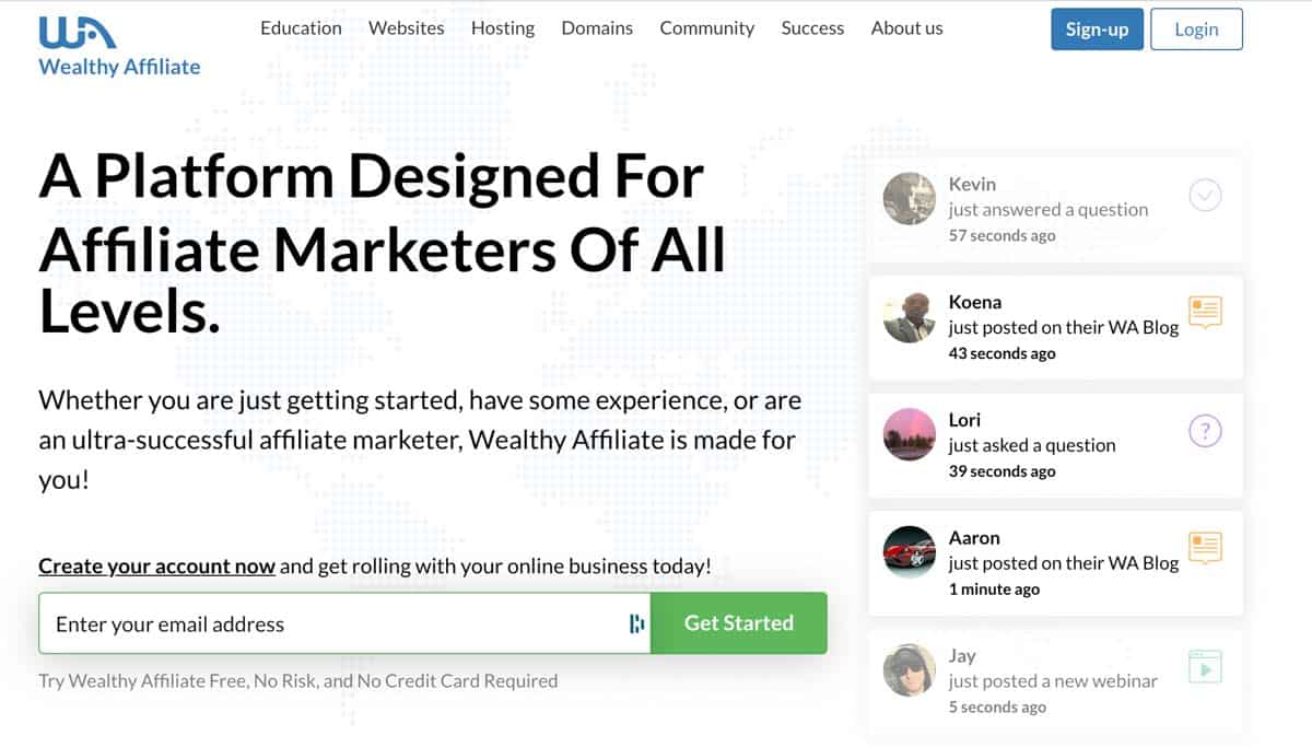 Wealthy Affiliate (Kyle Loudoun)