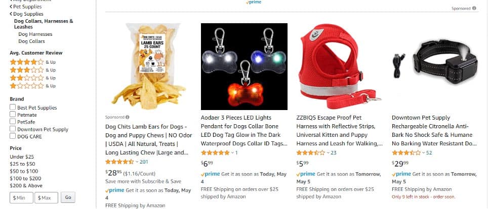 amazon products examples