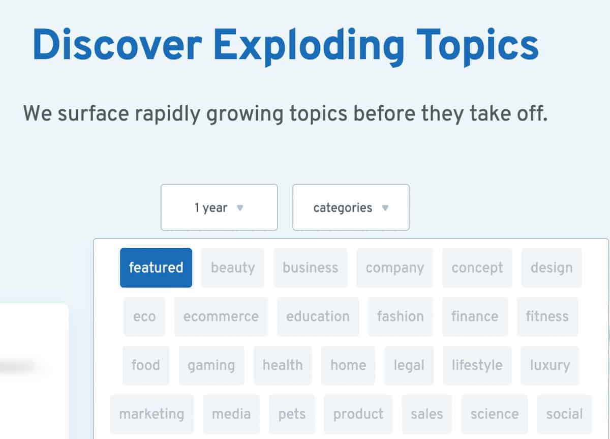 exploding topics