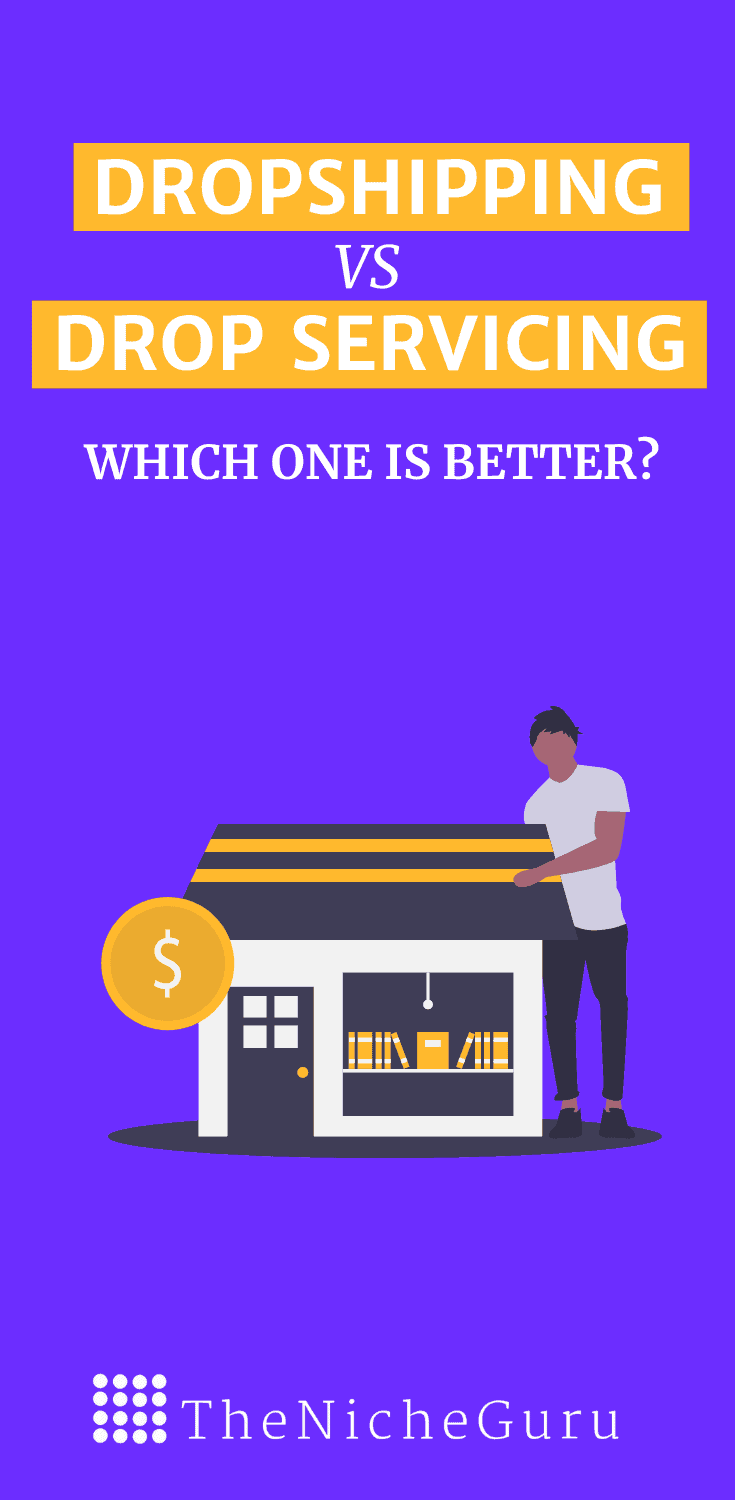 Dropshipping vs drop servicing? Which business model is better to make money online in 2022? Check pros, cons and differences in this complete article. #dropshipping #dropservicing #businessmodels