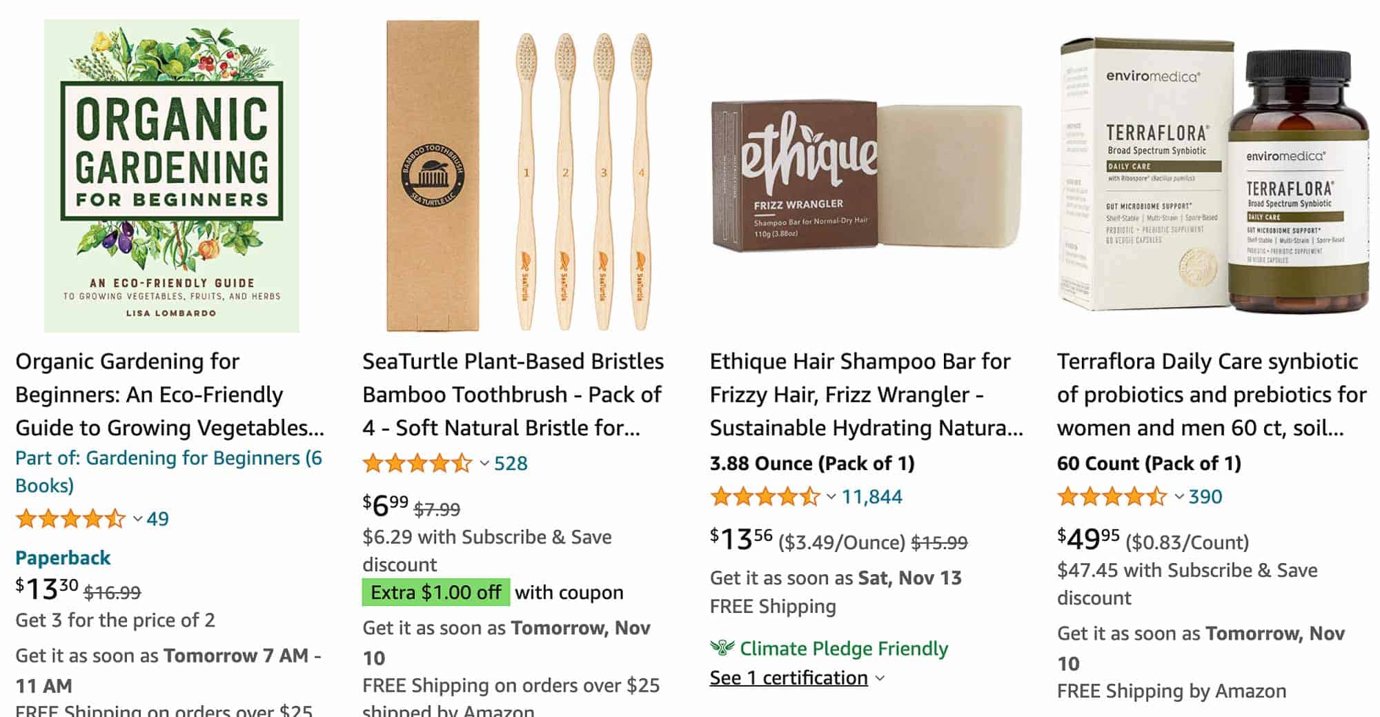 eco friendly products ideas