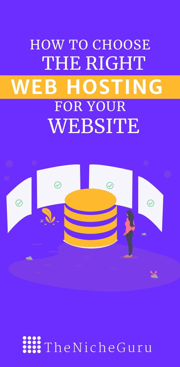 Are you starting a new business or blog? Learn how to choose the right web hosting for your website and the differences between the types of hosting including the best hosting recommendations. #webhosting #hosting #wordpresshosting #vpshosting #hostingtips