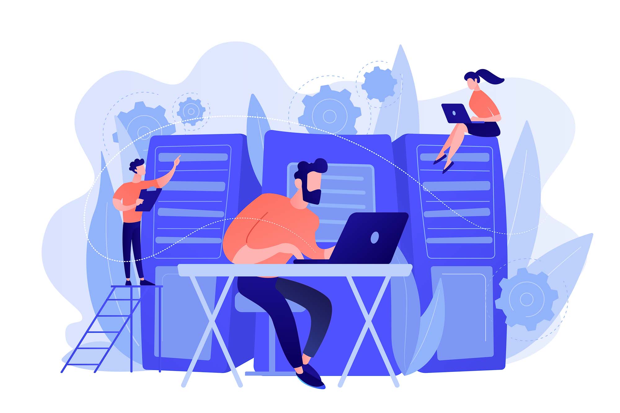 vps vs shared hosting comparison representation