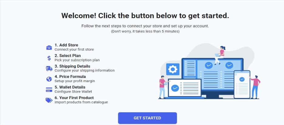 connecting a store to Appscenic