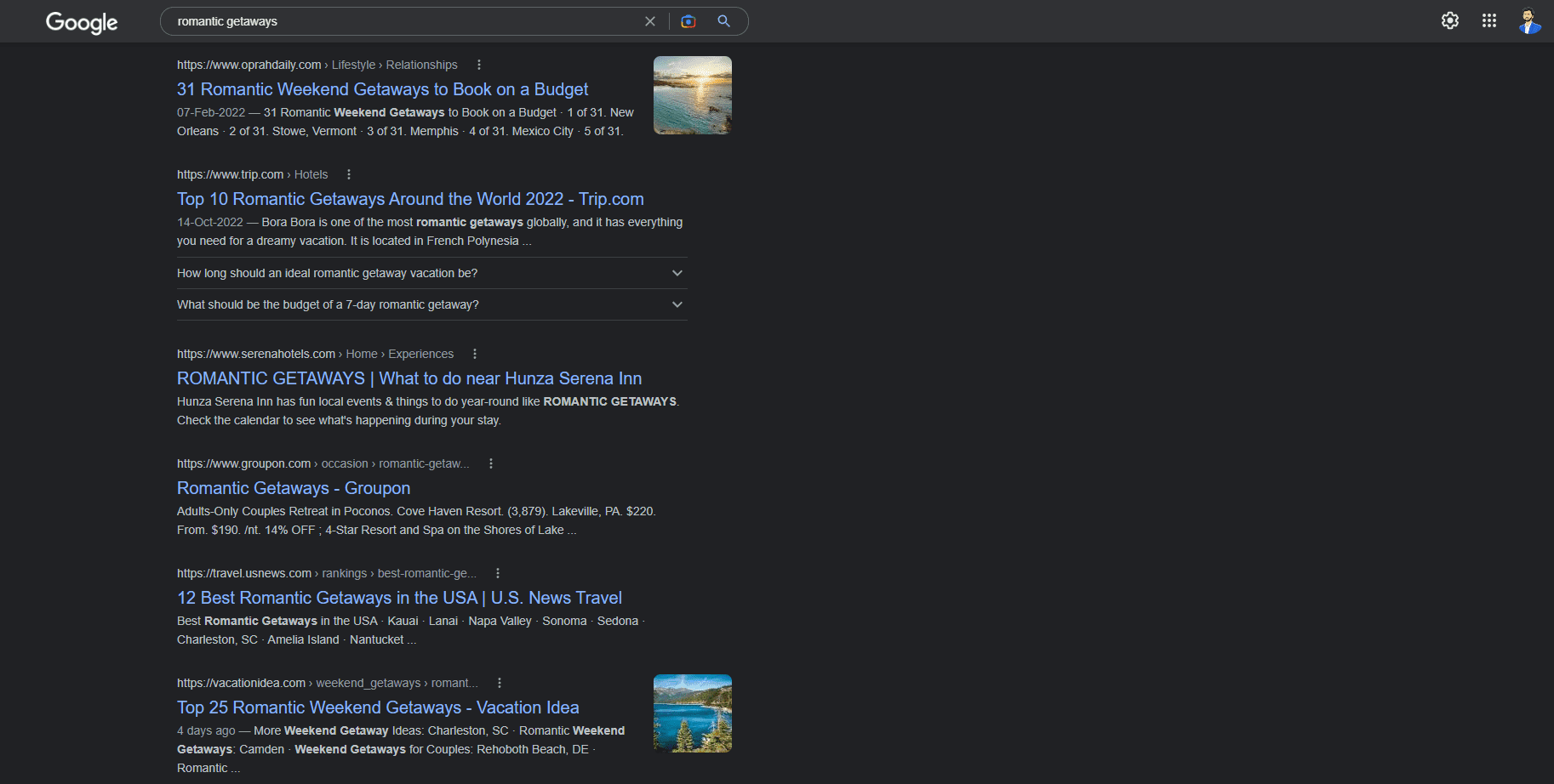 Research Your Competition with google search