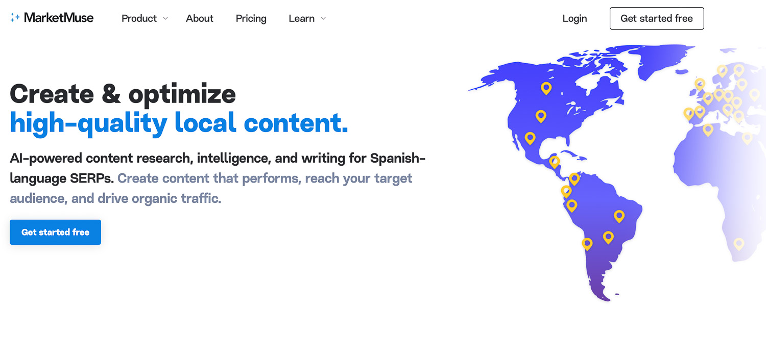 MarketMuse AI SEO tool