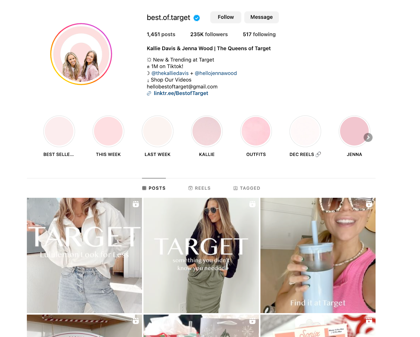 Retail-Focused Influencers